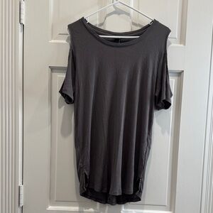 bobi Charcoal Short Sleeve Tee